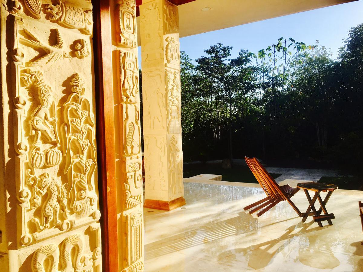 Chicanna Hotel Casa Maya Calakmul المظهر الخارجي الصورة